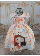 VESTIDO COELHINHOS TAM. 1 AO 4